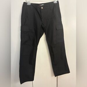 LAPG Ops Tactical Ripstop Cargo Pants Women Black 12 Short Utility Police Rugged